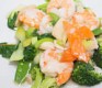 prawn with vegetables